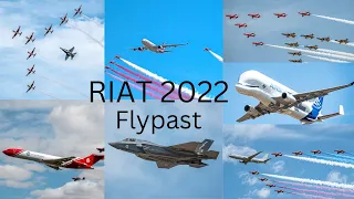RIAT 2022 Flypast (Days 1,2,&3) - Video and Photography