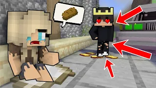 POOR Girl LOVE RICH Boy in MINECRAFT ! Monster School : GIRL WAS HOMELESS - Minecraft Roleplay