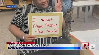 Wake County educators to rally for better pay outside several schools