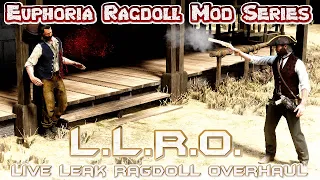 Red Dead Redemption 2 - L.L.R.O. (Live Leak Ragdoll Overhaul) - Euphoria Ragdoll Mod