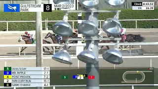 Gulfstream Park Carrera 8 - 2 de Marzo 2023