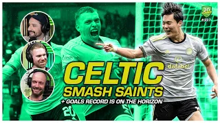 CELTIC SMASH 5 PAST ST MIRREN | Chasing the goal record and the Hearts double header