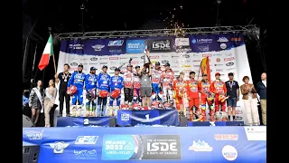 2022 FIM ISDE - Final Cross Test and Podium