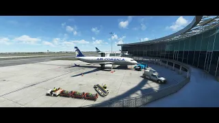 MSFS2020 - Live Fenix A320 Air Corsica delivery flight LFBO to LFKJ part 1