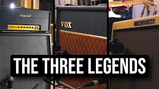 These 3 Legendary Guitar Amps Made Rock n' Roll