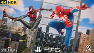 SPIDERMAN 2 #2 - Great graphics gameplay [4K 60FPS HDR]