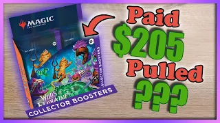 Let's Pull at least $205 !!! Wilds of Eldraine Collector Booster Box opening. #woe #wildsofeldraine