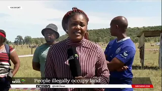 Tensions rise in Pellissier, Bloemfontein as residents claim vacant land