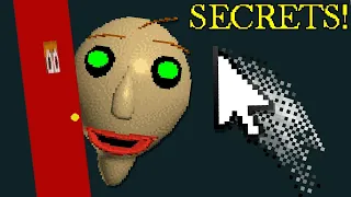 Baldi Follows Your Mouse Cursor + NEW SECRETS?!