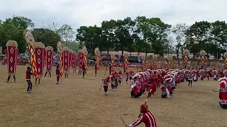 Kaamulan Festival 2024 ll Street dancing ll Ground Presentation Contest contingent no.4 Lantapan