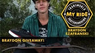 My Ride: Braydon Szafranski - TransWorld SKATEboarding