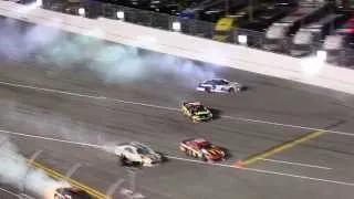 2014 Budweiser Duels - Bowyer Crash