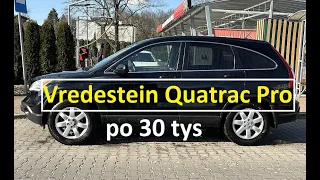 Całoroczne Vredestein Quatrac Pro po 30tys | Honda CR-V