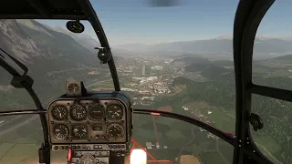 Flight in Alouette III