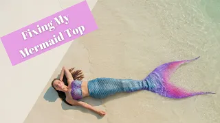 Fixing my Silicone Mermaid Top | And why I've Never Been Happy With it