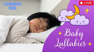 🔴【LIVE】Say Goodbye to Sleepless Nights in 3 Minutes🌛 Baby Sleep Music 🍃 Relaxing Music Sleep