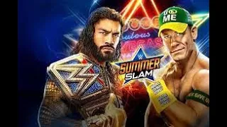 summer slam 2021  john cena vs roman riengs /