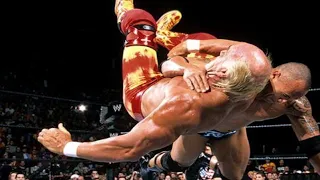 Hulk Hogan vs The Rock World Heavyweight Championship WWE WrestleMania 18