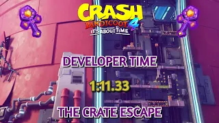 (FWR) Crash 4 Developer Times: The Crate Escape In 1:11.33