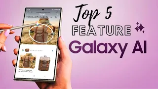 TOP 5 FEATURES of Samsung Galaxy S24 Ultra!