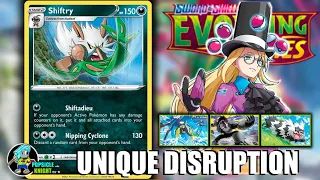 SHIFTRY "GOODBYE" : Unique Disruption Combo : Deck Profile & PTCGO Gameplay (Pokemon EVOLVING SKIES)