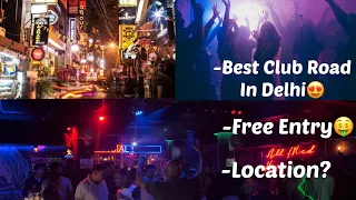 Best Clubs In Hauz Khas Delhi | Best Club Road | Best Lake View Cafe | Good Crowd | Trending Clubs