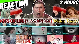 ALL KISSYS OFFICIALLY DEAD | KISS OF LIFE (키스오브라이프) 'Midas Touch' + 'Nothing' + Trailers | REACTION