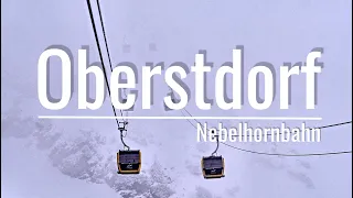 Oberstdorf (Allgäu) - Winterliche Fahrt mit der Nebelhornbahn