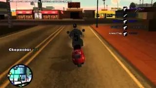 Новогодняя '' Gta san andreas Myltiplayer ''