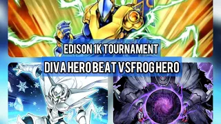 Edison Format 1K @ Big Boy Gaming | Frog Heroes vs Diva Hero Beat | R4