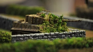 A World War 2 Tank Battle(Stop Motion Animation)