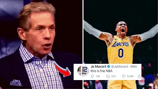 NBA PLAYERS REACT TO RUSSEL WESTBROOK TRADED TO THE LAKERS!