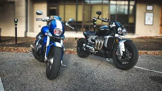 A day with M109R and a $22,000 Triumph Rocket 3 R