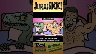 Dinosaur Lover - TOON SANDWICH #funny #jurassicworld #dinosaur #chrispratt #animation