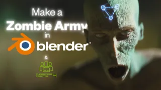 Create a Zombie Army in Blender - Geometry Nodes