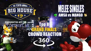 Melee Grand Finals Reaction at The Big House 10 [360 VR]