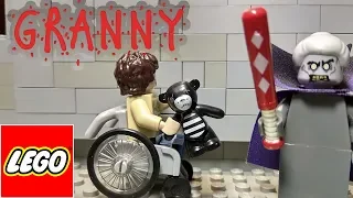 LEGO GRANNY horror game STOP MOTION animation