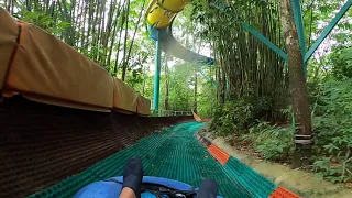 Fun Tubby Racer Ride at Escape Theme Park Penang, Malaysia.