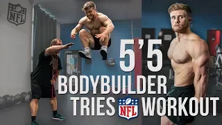 I Attempted A Pro NFL Football Workout... (Explosive Athletic Training)