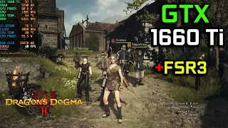 GTX 1660 Ti - Dragon's Dogma 2 Village Performance - FSR3 (1080p)