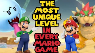 The Most Unique Levels in Every Mario Game