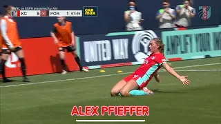 ALEX PFEIFFER becomes youngest #nwsl goalscorer #kccurrent • 16.03.24