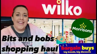 🛍️WILKO, MORRISONS, BARGAIN BUYS & ALDI HAUL.. Bits and Bobs + Easter bits from different shops  🐣🥕