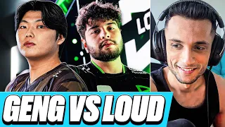 GENG IS INSANE! | FNS Reacts to GENG vs LOUD (VCT Masters Madrid 2024)