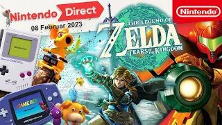 🔴 NINTENDO DIRECT 08.02.2023 🎇 Domtendos Live Reaktion