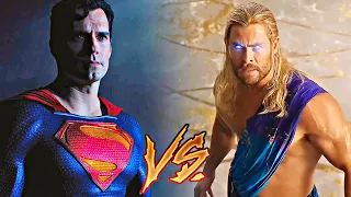 Thor VS Superman Kim Kazanır? [MCU & DCEU] / [THOR VS SUPERMAN 2022]