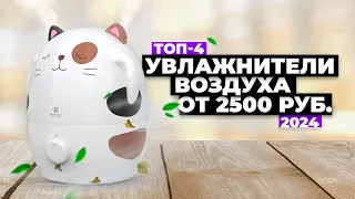 ТОП-4: Лучшие увлажнители воздуха. Рейтинг 2024 года 💧 от 2500 рублей