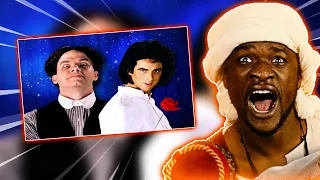 THATS A LOW BLOW! | David Copperfield vs Harry Houdini. Epic Rap Battles of History (REACTION)