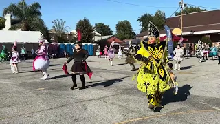 Carnaval San Agustin Tlaxco 2024, Cuadrilla Internacional, Los Angeles CA