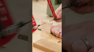 Extremely Satisfying Hand Cut Dovetails